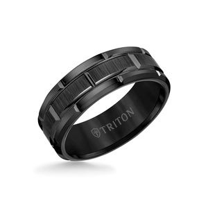 Men's Wedding Ring Triton 8MM Tungsten Carbide Sz 12.5